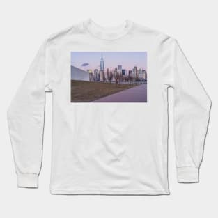 Empty sky memorial parking 3 Long Sleeve T-Shirt